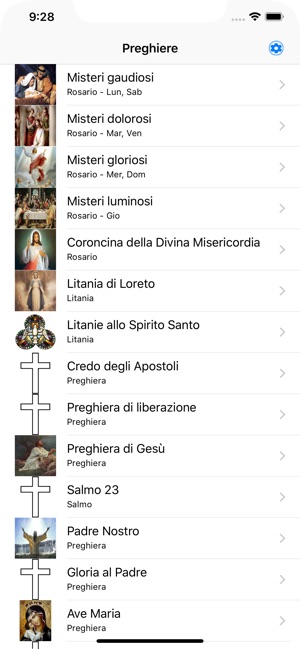 Rosario italiano audio offline