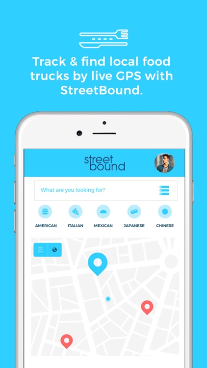 Streetbound Food Truck Finder By Katalysm Ventures Inc