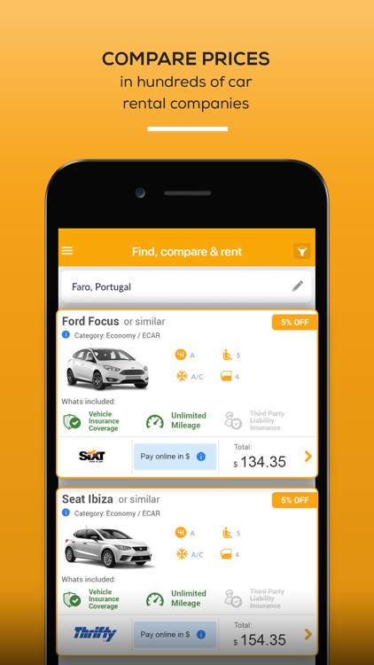 Rentcars.com: Car rental
