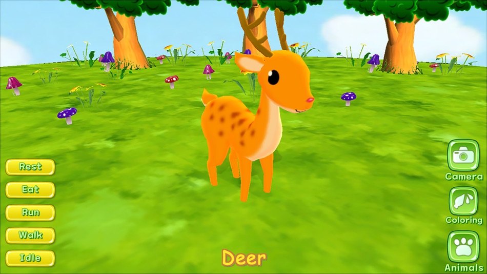 Animal Coloring 3D - 1.1 - (iOS)