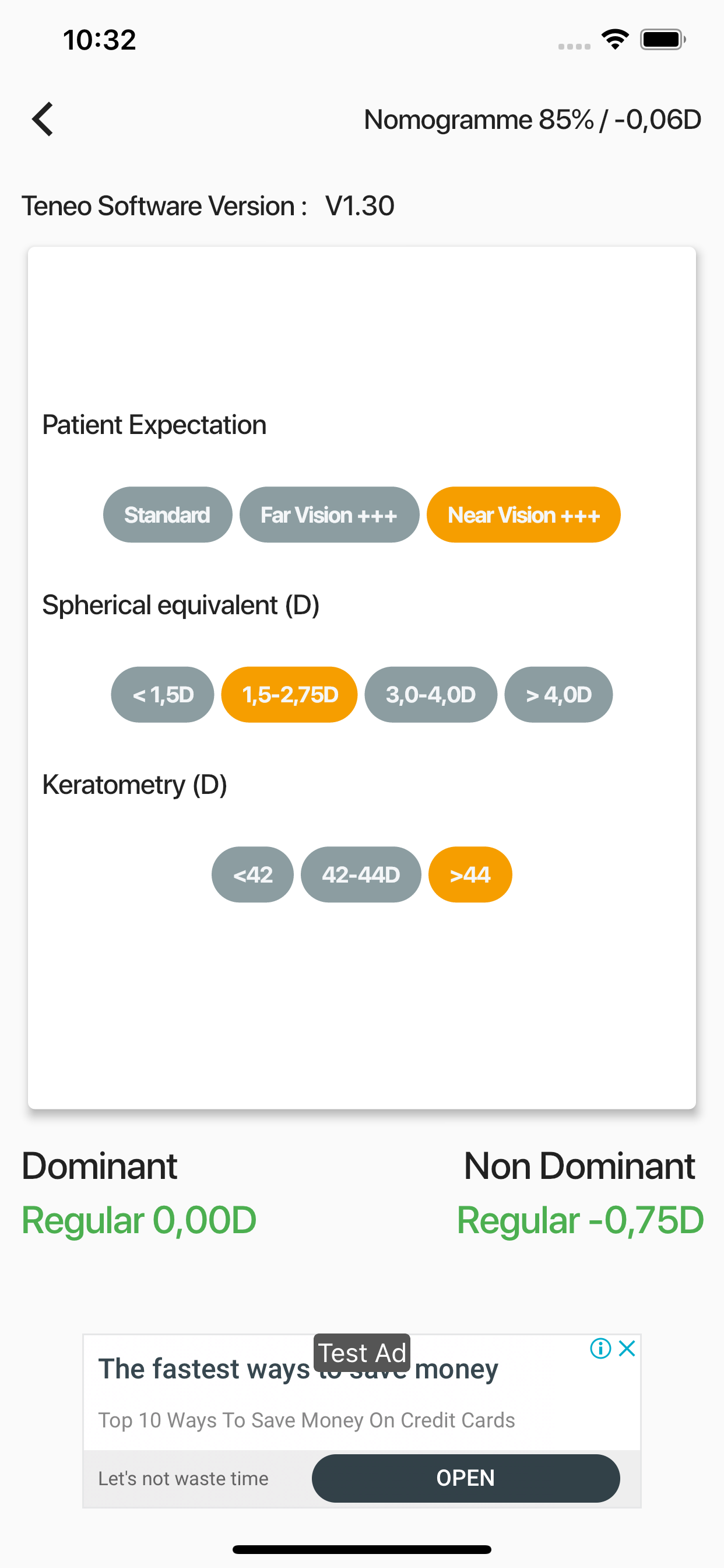 Supracor Calculator screenshot 3