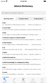 Idioms English Dictionary screenshot