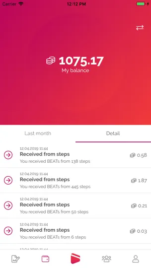 Screenshot von BEAT - Be Active auf dem iPhone 4