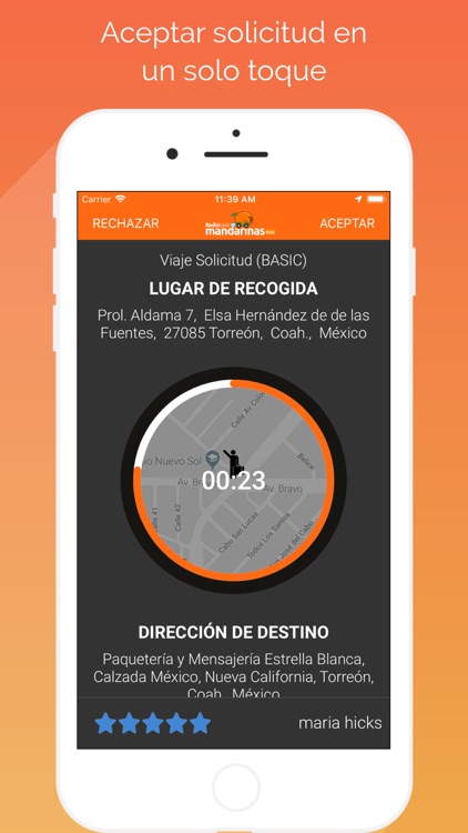 Mandarinas Plus Conductor screenshot-3