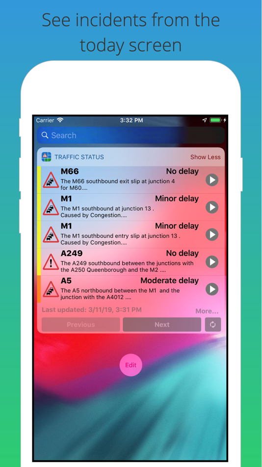 Traffic Stat Road Info Alerts - 2.9.2 - (iOS)