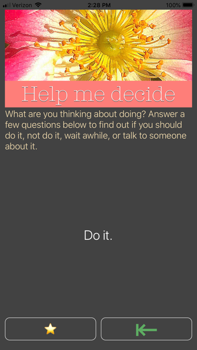 Screenshot #2 pour Help Me 2 Decide