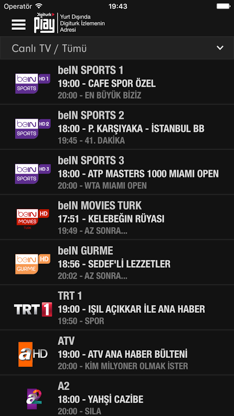 Digiturk Play Yurt Dışı screenshot 3