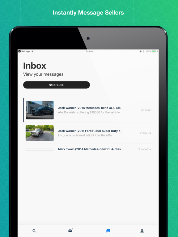 CarsXE iPad screenshot 4 - Shopping app