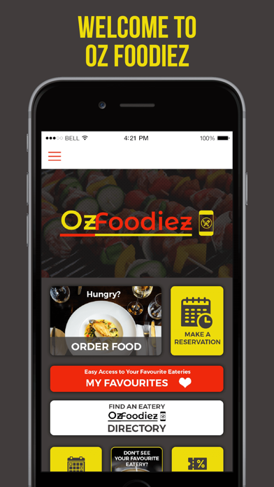 Screenshot #1 pour Oz Foodiez