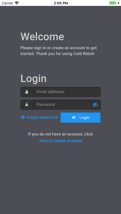 Cold Watch Screenshot