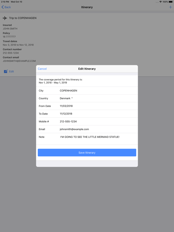 Screenshot #6 pour CISI Traveler