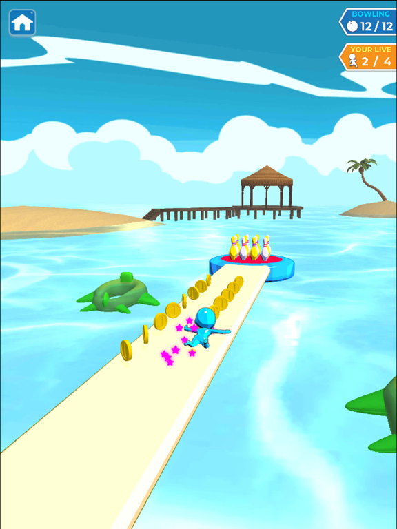 Bowling Man iPad screenshot