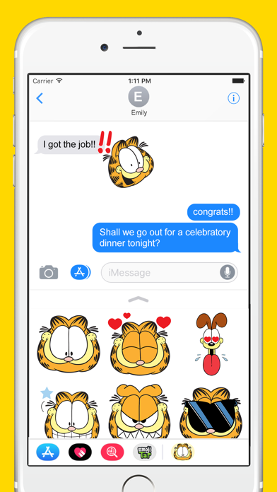 Screenshot #2 pour Garfield Emojis