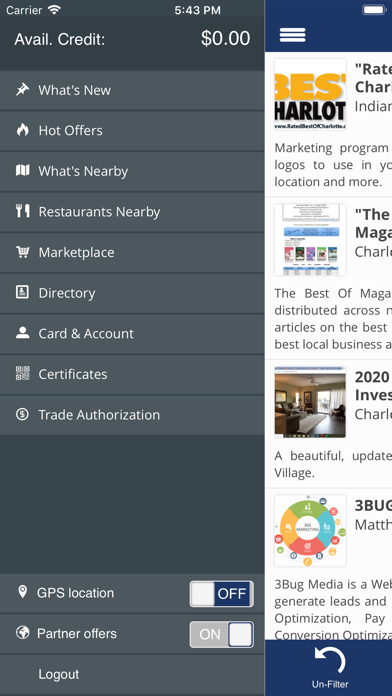 Premier Barter Exchange Mobile Screenshot