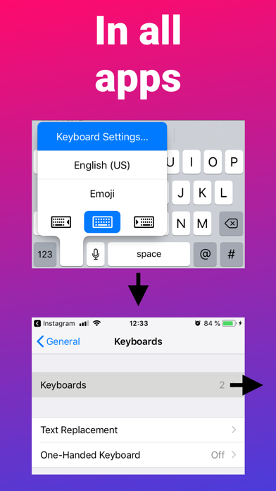 Keyboard for Stories iPhone screenshot 7 - Utilities app
