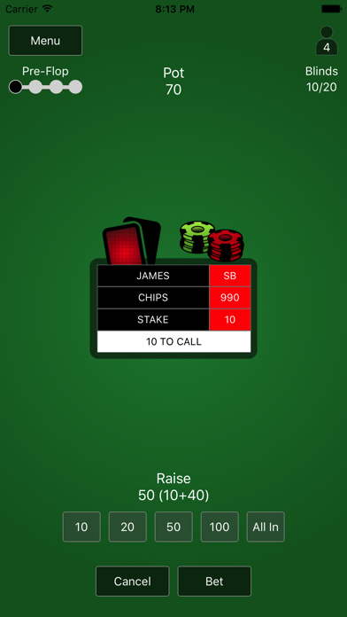 Virtual Chips Screenshot