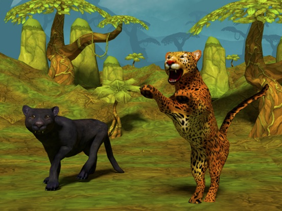 Wild Forest Cheetah Simulator screenshot 2