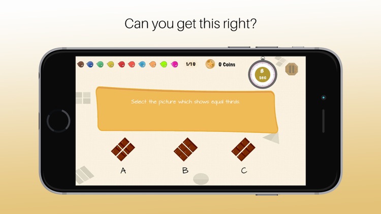 Fractions - Math app