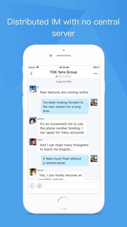Tok - Encrypted Messaging screenshot-3