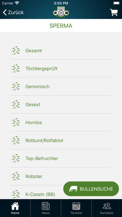 Screenshot #3 pour OHG Osnabrücker Herdbuch eG