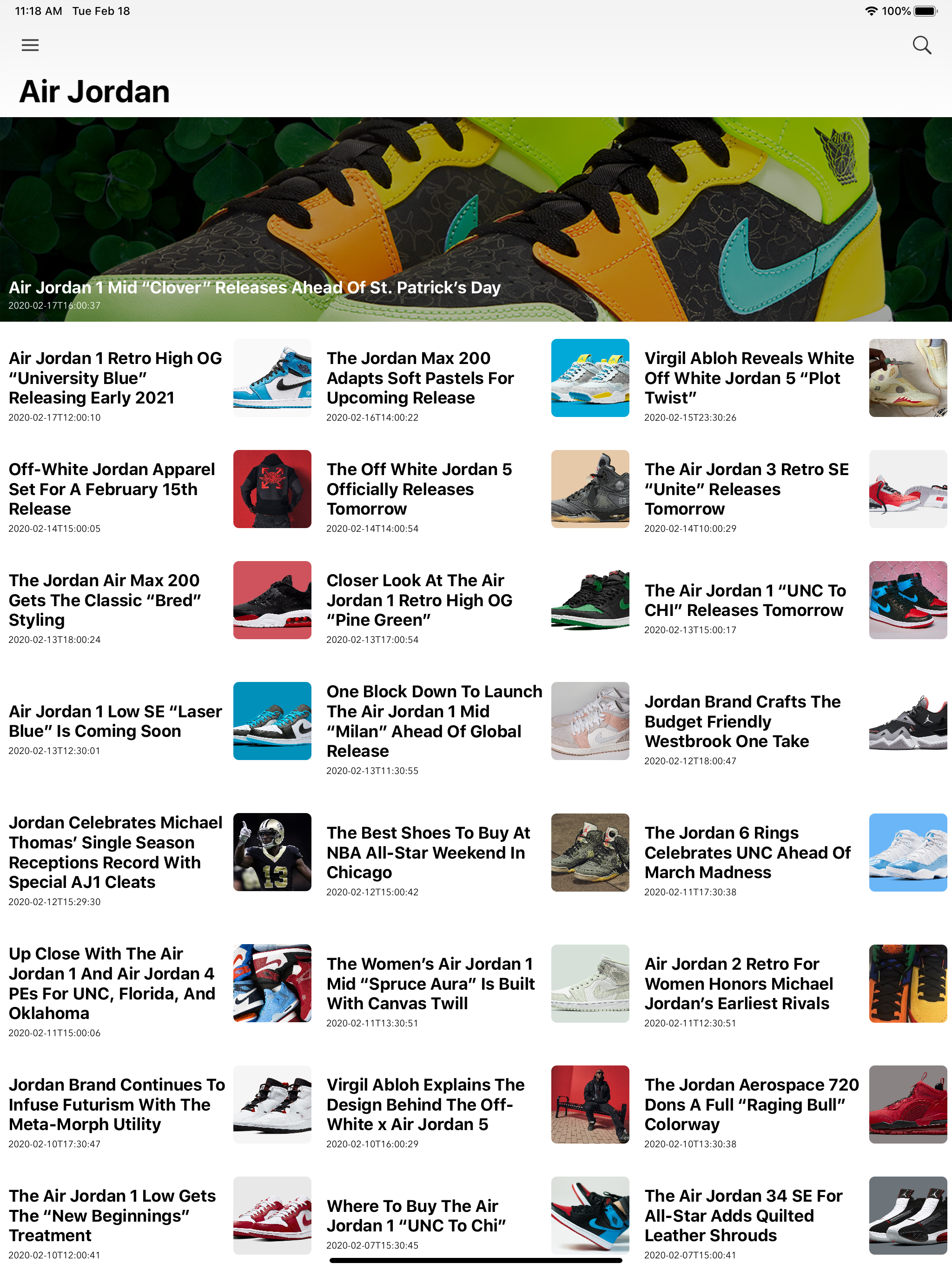 Sneakers News Geek