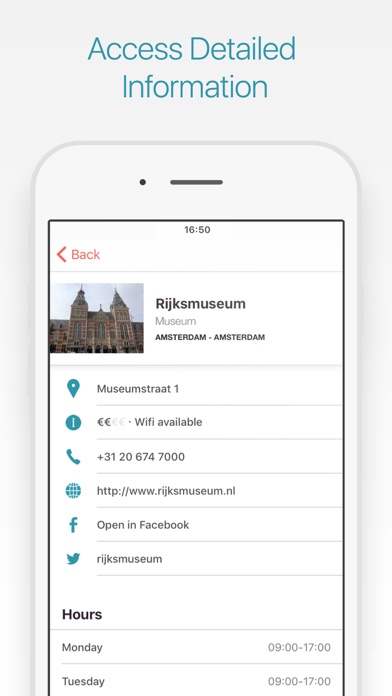 Amsterdam Travel Guide & Map Screenshot