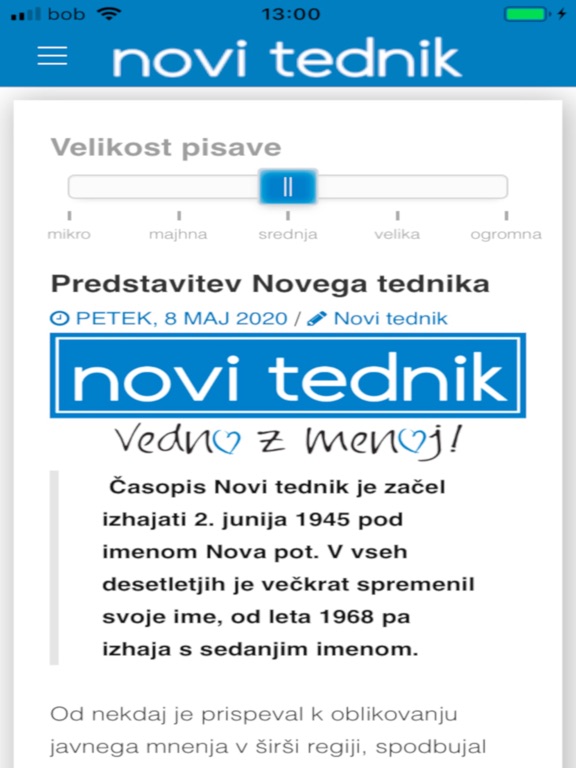 Screenshot #4 pour Novi tednik