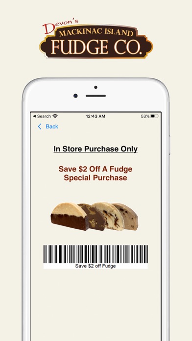 Devons Mackinac Island Fudge Iphone Ipad App Download Latest