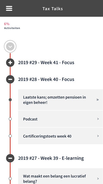 Tax Talks app Screenshot