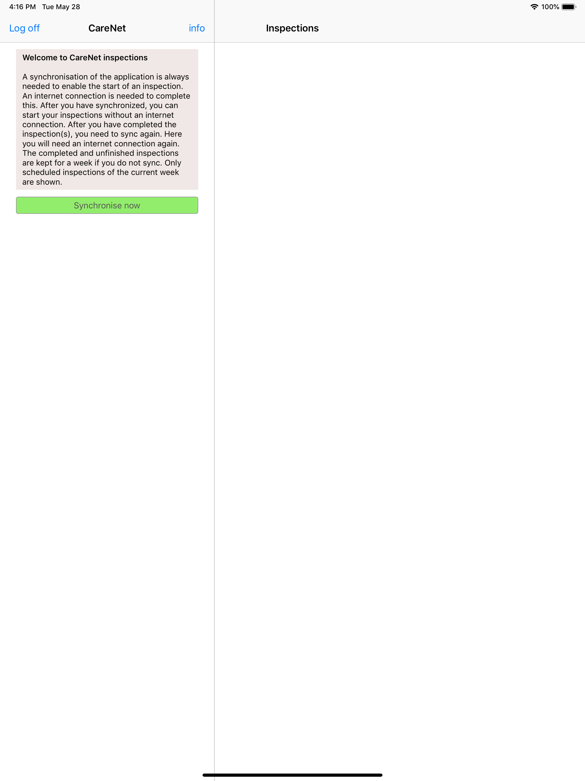 Normec Inspection App