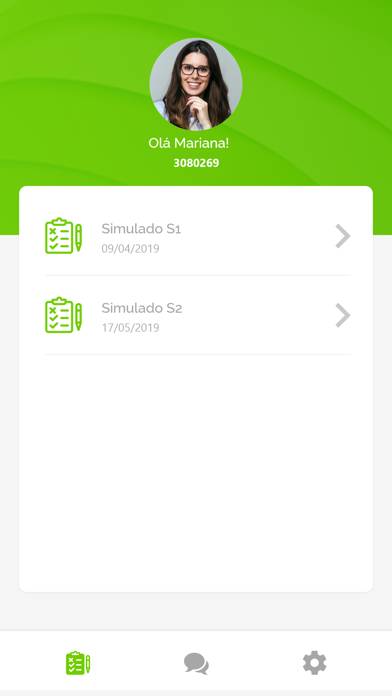 How to cancel & delete FB Simulados from iphone & ipad 2