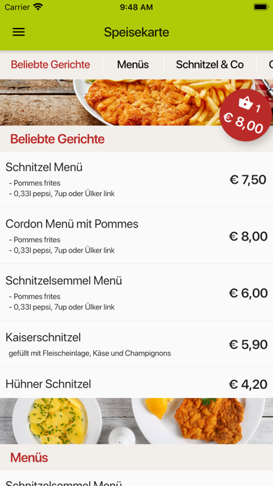 Screenshot #3 pour Schnitzel Chicken-Haus