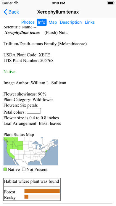 Olympic Wildflowers Screenshot
