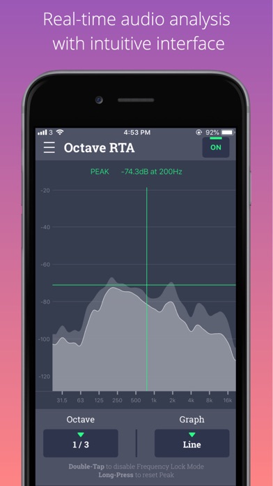 AUDIIO - RTA Analyzer screenshot 2