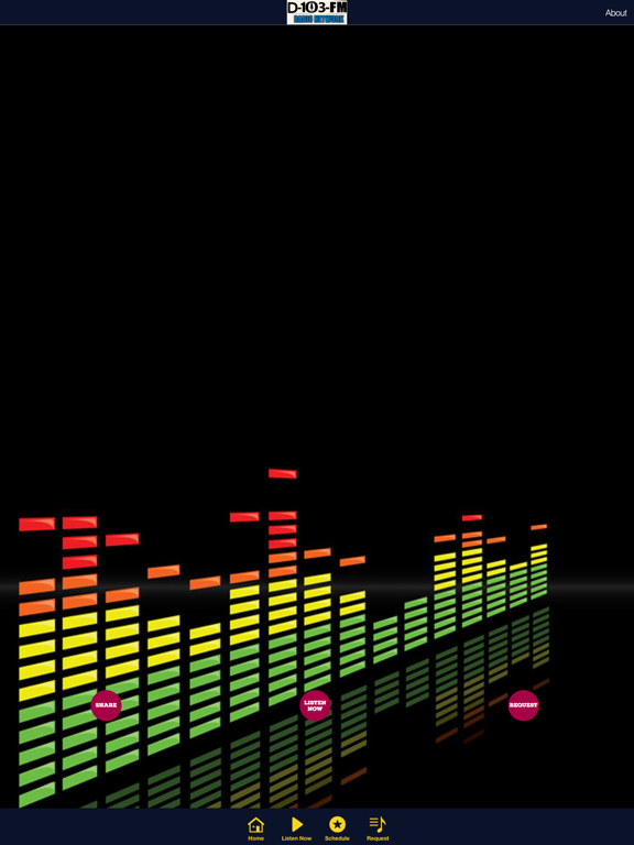 D-103 RADIO NETWORK iPad screenshot 1 - Entertainment app