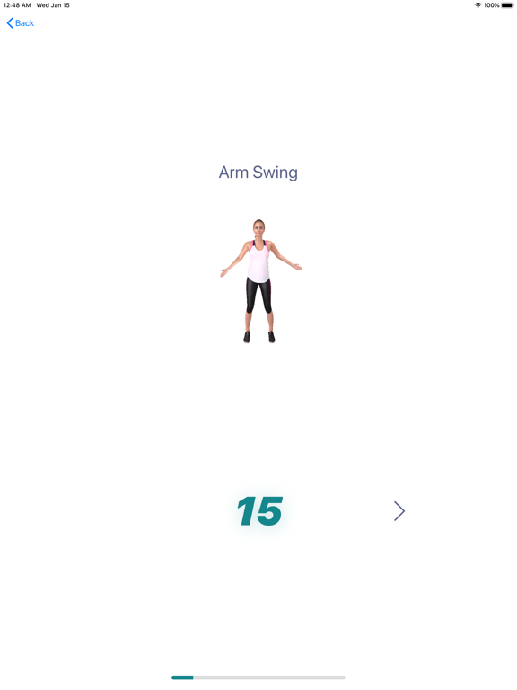 RunnerStretch for runner iPad screenshot 3 - Health & Fitness app