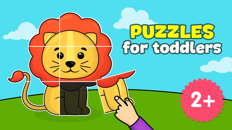 Toddler puzzle games for kids screenshot-0
