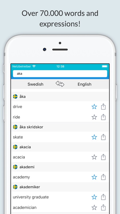 English Swedish Dictionary +