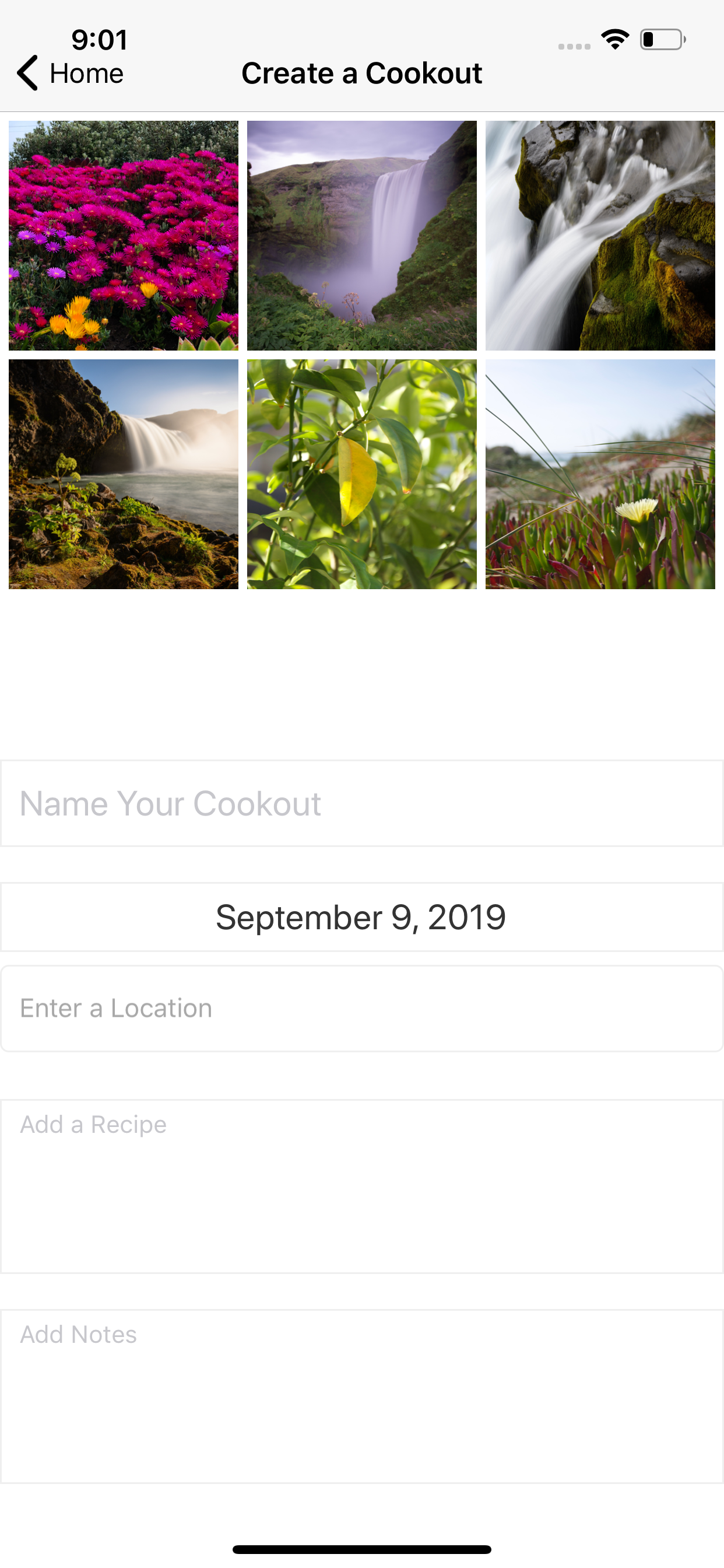 Cookout - A BBQ App screenshot 3
