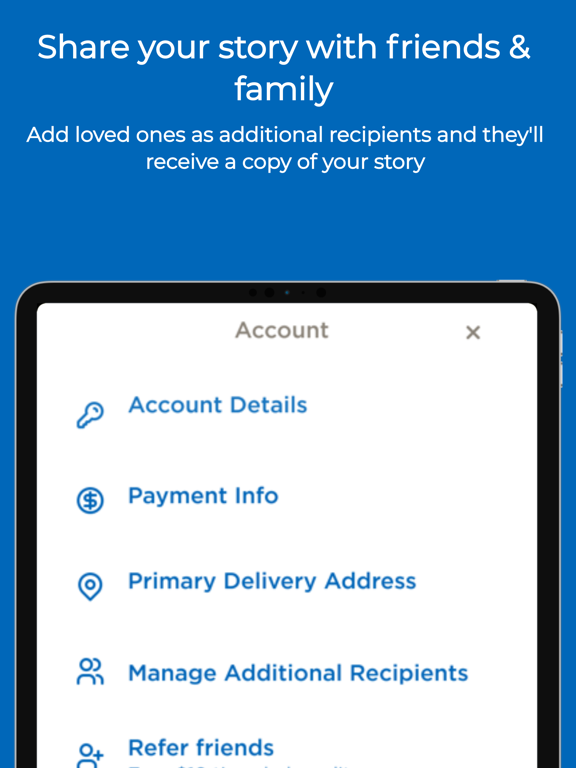 timeshel- monthly photo prints iPad screenshot 5 - Photo & Video app