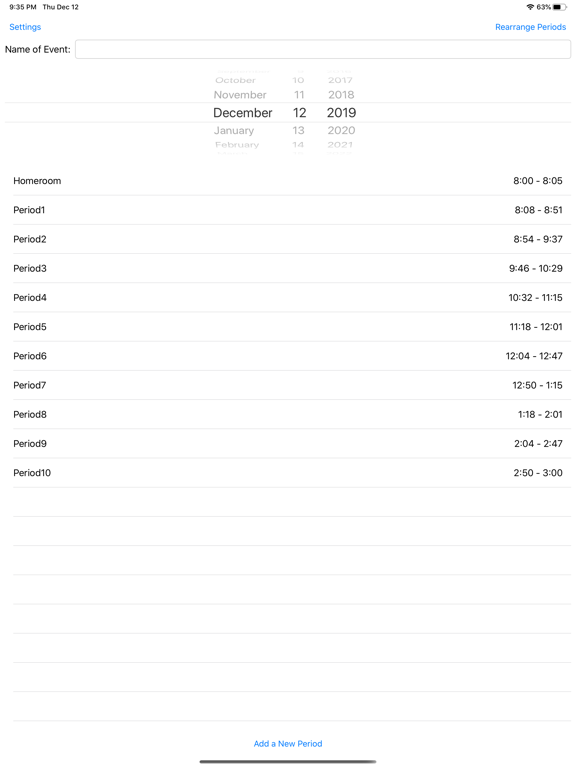 Screenshot #4 pour Easy Scheduler