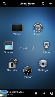 Control4 for OS 2 screenshot 1