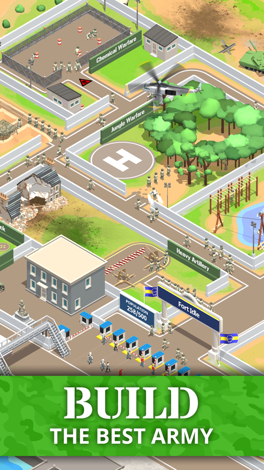 Idle Army Base: Tycoon Game - 3.3.0 - (iOS)