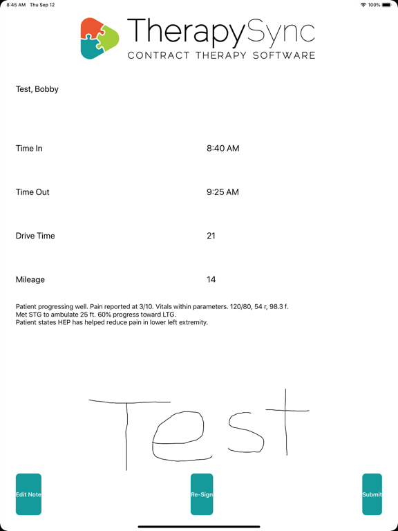 Screenshot #6 pour TherapySync Swift