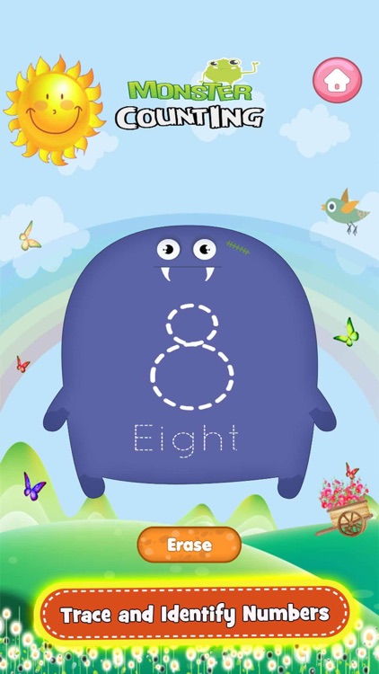 Monster Math Counting App Kids screenshot-3