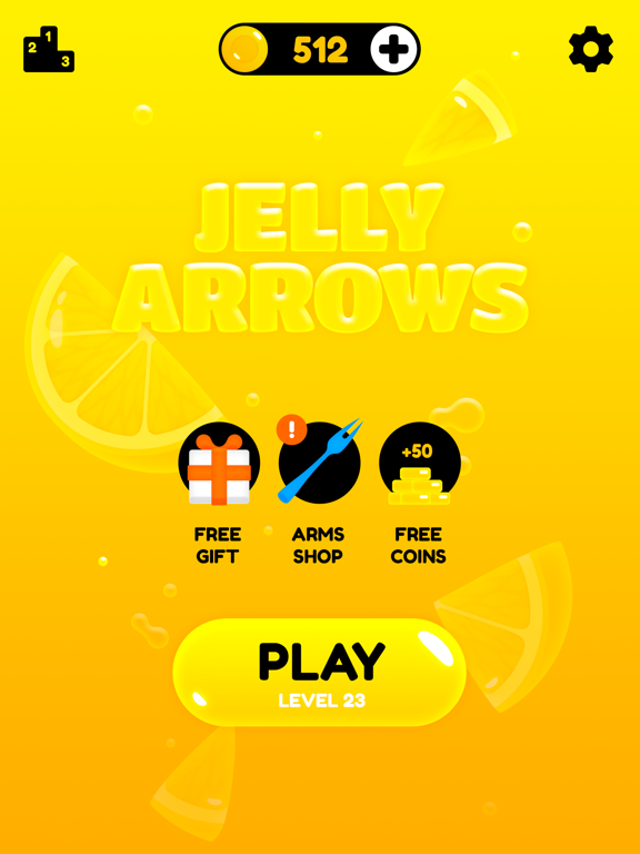Jelly Arrows iPad screenshot