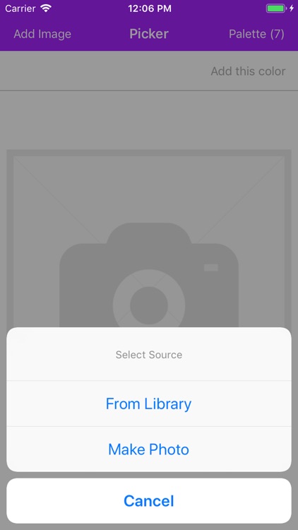 Color picker, palette creator