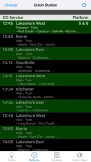 gotoronto: go transit sidekick iphone screenshot 2