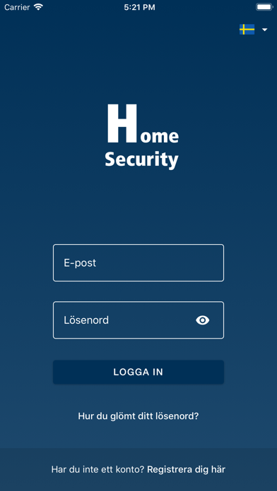 HomeSecurity Screenshot