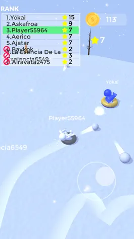 Game screenshot Snowball Fight.io apk
